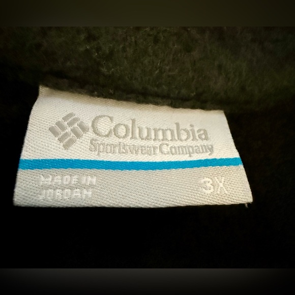 Columbia Men’s 3X Fleece Vest Gray Black Full Zip Outdoor Hiking Jacket MSRP $85 - Picture 3 of 10